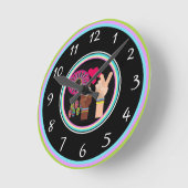 平和時計 ラウンド壁時計 (傾斜)