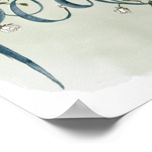 平和書道 ポスター (角)