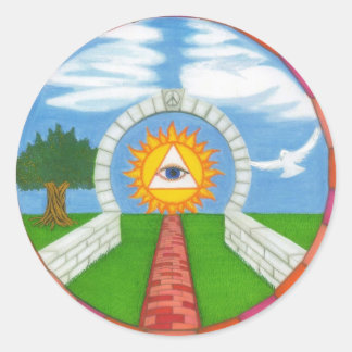 平和曼荼羅 ラウンドシール