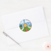 平和曼荼羅 ラウンドシール (封筒)