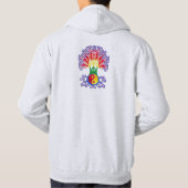 平和木 パーカ (裏面)