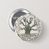 平和木 缶バッジ (正面&裏面)