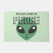 平和来エイリアン ドアマット (正面)