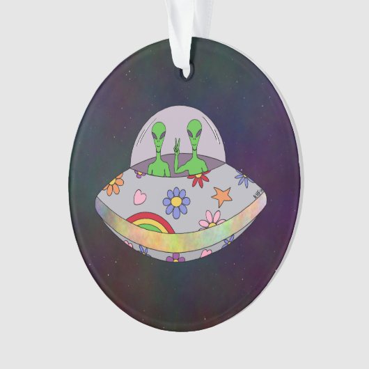 平和来UFO オーナメント (正面)