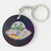 平和来UFO キーホルダー (裏面)