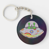 平和来UFO キーホルダー (正面)