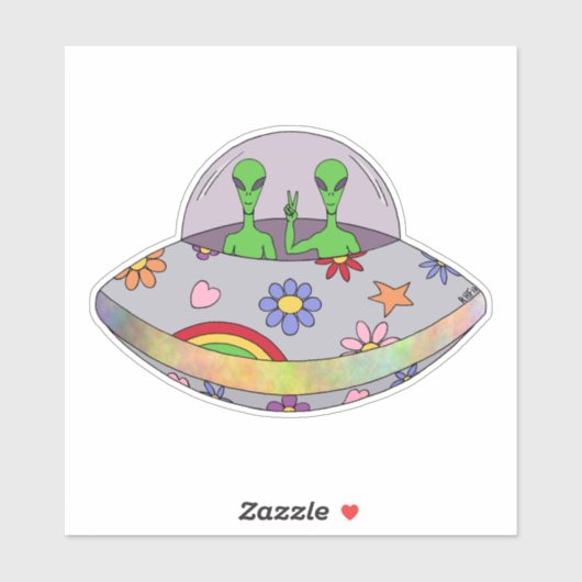 平和来UFO シール (シート)