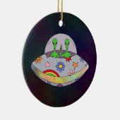 平和来UFO セラミックオーナメント (右)