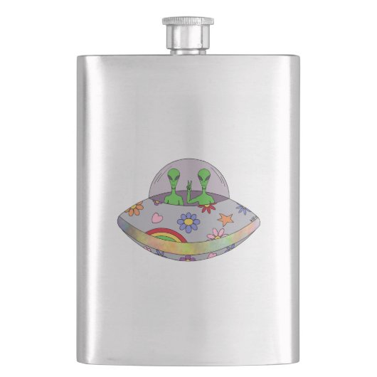 平和来UFO フラスク (正面)