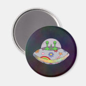 平和来UFO マグネット (正面/裏面)