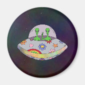 平和来UFO マグネット (正面)