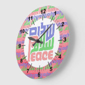 平和柱時計 ラージ壁時計 (傾斜)