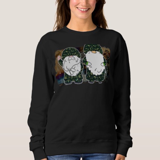 平和格言パパ昇華 スウェットシャツ (正面)