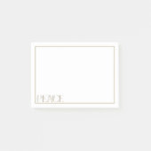 平和植物学エレガント ポストイット (正面)