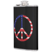 平和標識フラグの色 フラスク (左)