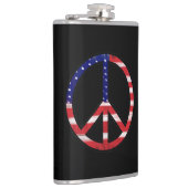 平和標識フラグの色 フラスク (右)