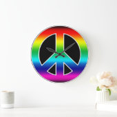 平和標識壁時計 ラージ壁時計 (ホーム)