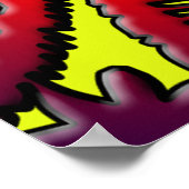 平和標識花ポスター ポスター (角)