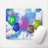 平和気球1-0-1 マウスパッド (マウス)