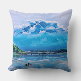 平和水彩画日本の画デザイン クッション