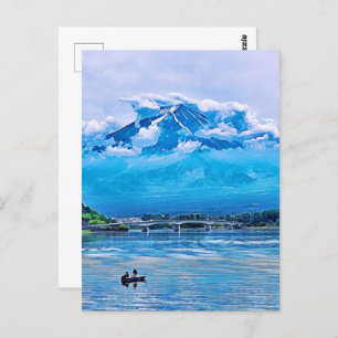 平和水彩画日本の画デザイン ポストカード