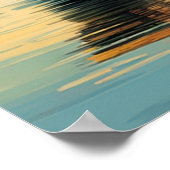 平和河川木造船 ポスター (角)