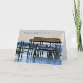 平和港のシーン – ハッピーバースデー シーズンカード