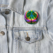 平和生命の樹 缶バッジ (インサイチュ)