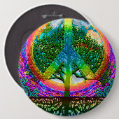 平和生命の樹 缶バッジ (正面&裏面)