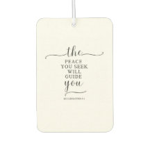 平和的なメッセージカーのフレッシュナー