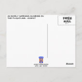 平和的な送電線 ポストカード (裏面)