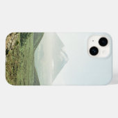 平和的な雪をかぶった山の電話ケース Case-Mate iPhoneケース (裏面 (横))