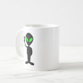 平和的エイリアン マグカップ (正面左)