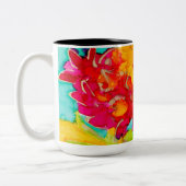 平和的パラダイスコーヒーマグ ツートーンマグカップ (左)