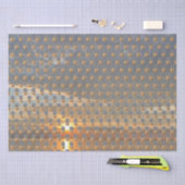 平和的ビーチ海スカイサンライズコラージュティッシュパ 薄葉紙 (クラフト)