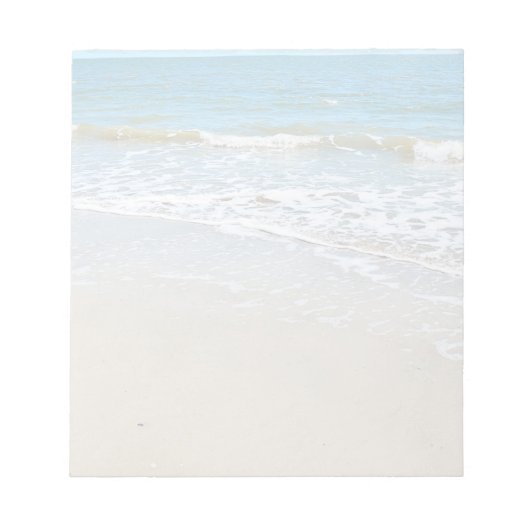 平和的ビーチ ノートパッド (正面)