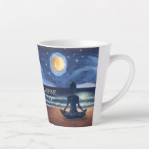 平和的ヨガメディテーション月明かりの空海ビーチ