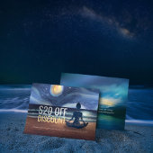 平和的ヨガメディテーション月明かりの空海ビーチ 割引カード