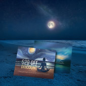 平和的ヨガメディテーション月明かりの空海ビーチ 割引カード