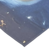 平和的ヨガメディテーション月明かりの空海引用文 テーブルクロス (アングル)