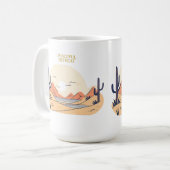 平和的撤退 コーヒーマグカップ (正面左)