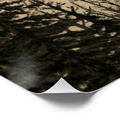 平和的聖なる書物、 経典サンセットレイクセピア絵を描ズ ポスター (コーナー)