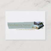 平和的調和ミニプリント 名刺 (裏面)