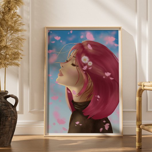 平和的開花 ポスター