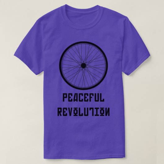 平和的革命 Tシャツ (デザイン正面)