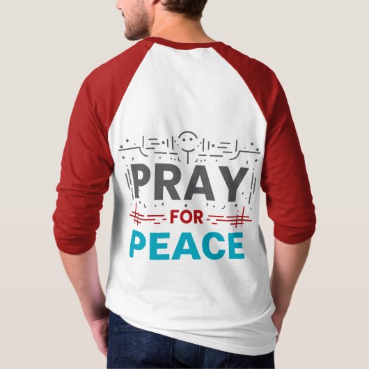 平和祈のために Tシャツ (裏面)