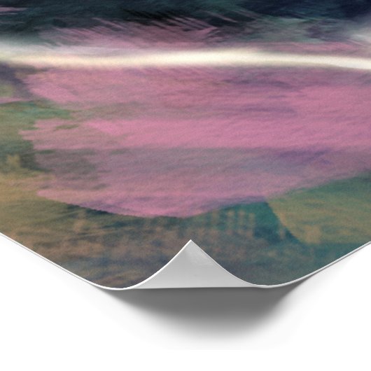 平和祈のための – お願い – 戦争なし – 希望 – 絵画の ポスター (角)