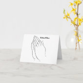 平和祈への道を譲る カード (黄色い花)