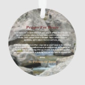 平和祈りの言葉 オーナメント (裏面)