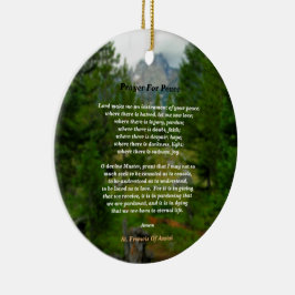 平和祈りの言葉 セラミックオーナメント